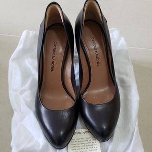 CoSTUME NATIONAL Brown Block Heels - Size 5.5